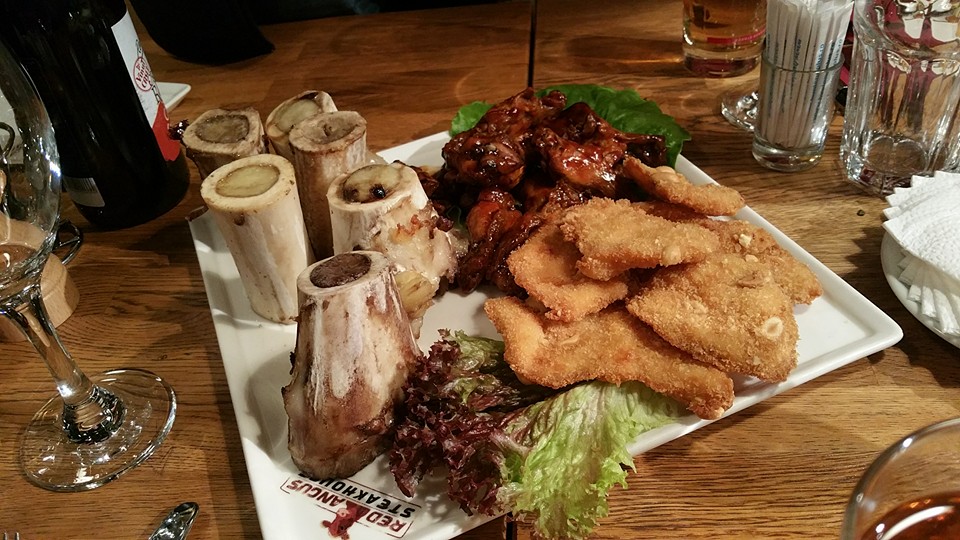 The Red Angus Steakhouse menu: Marrow Bones
